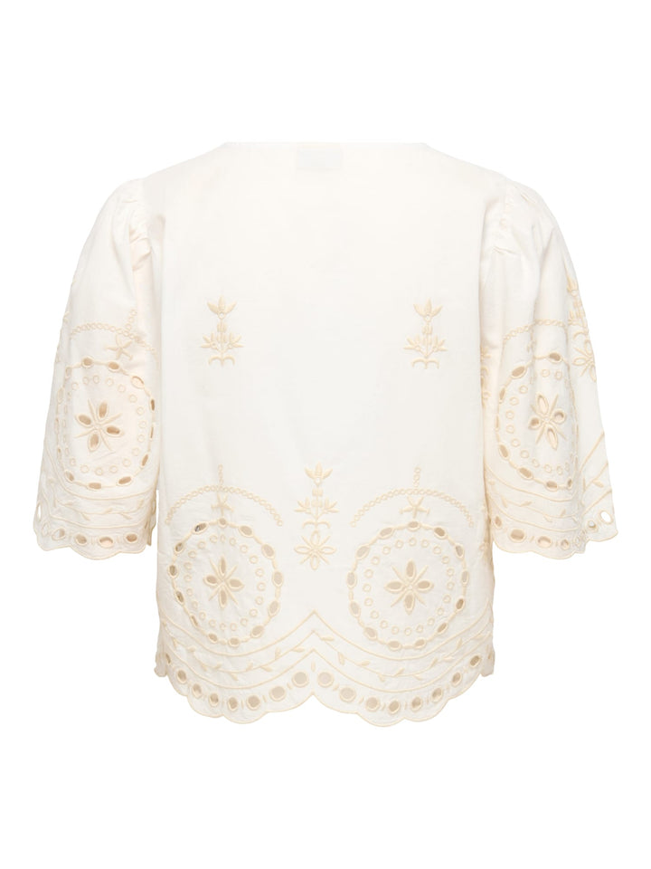 Jacqueline de Yong JDYPOLLY top wit dessin – dames