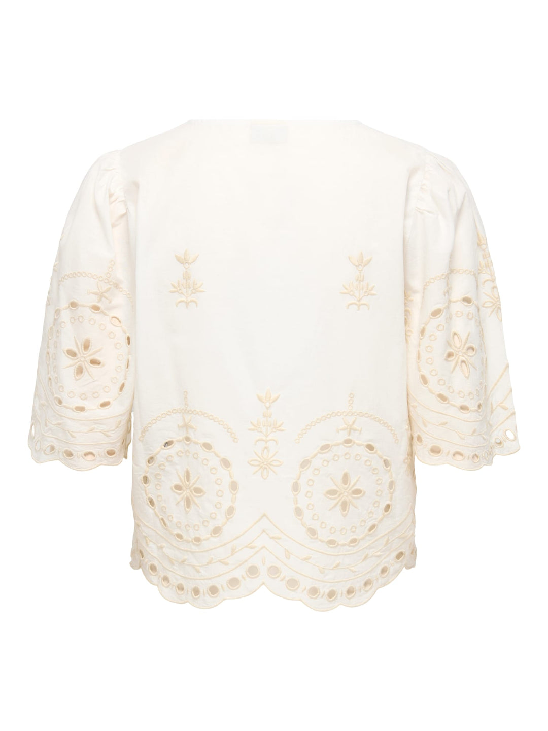 Jacqueline de Yong 15373981 polly top l/m dames wit dessin