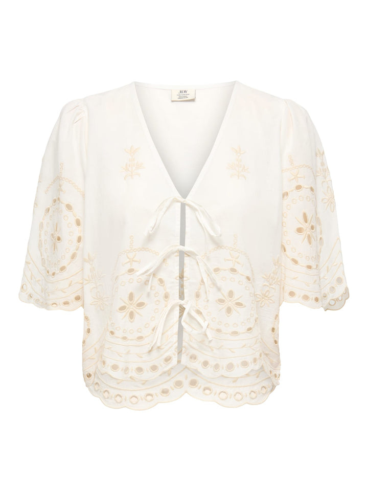 Jacqueline de Yong JDYPOLLY top wit dessin – dames