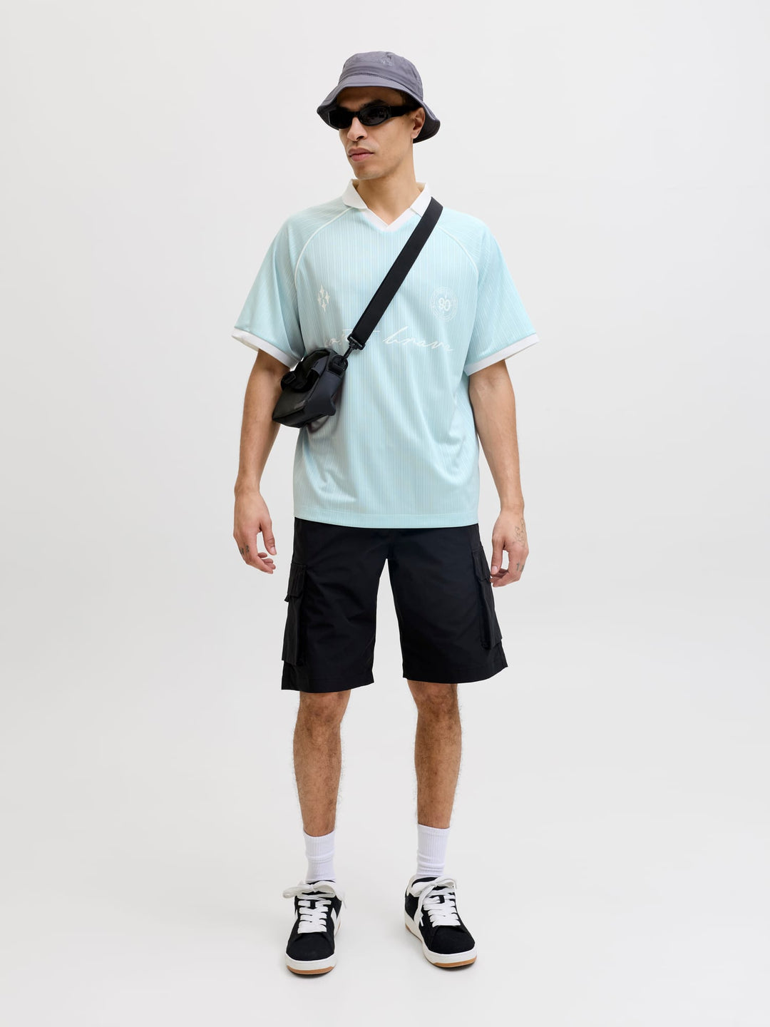 Jack & Jones 12295605 Eterna polo k/m lichtblauw – heren