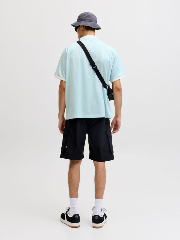 Jack & Jones 12295605 Eterna polo k/m lichtblauw – heren