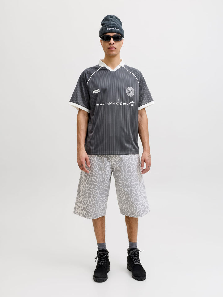 Jack & Jones 12295605 eterna polo k/m grijs – heren