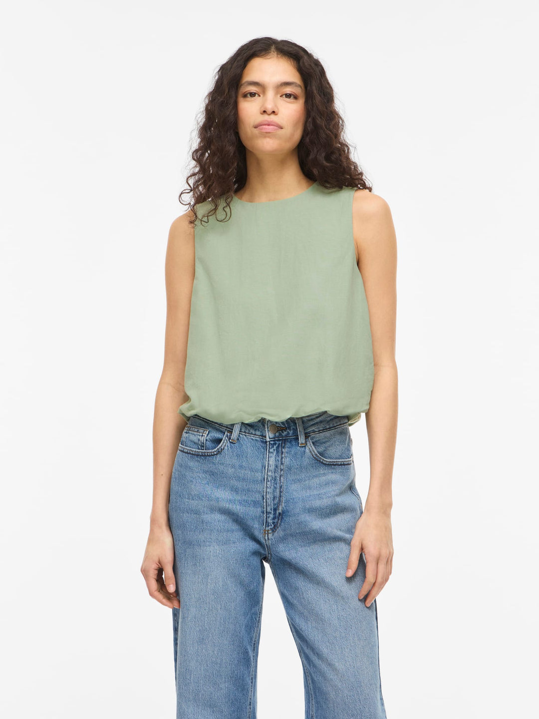 Vila 14113568 Prisilla singlet mint – dames