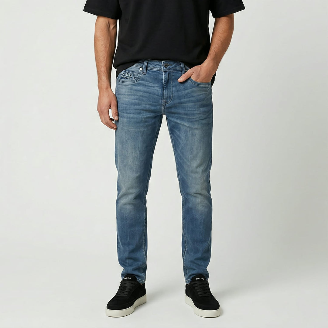 Cars men jeans skinny fit blue denim – heren - L32