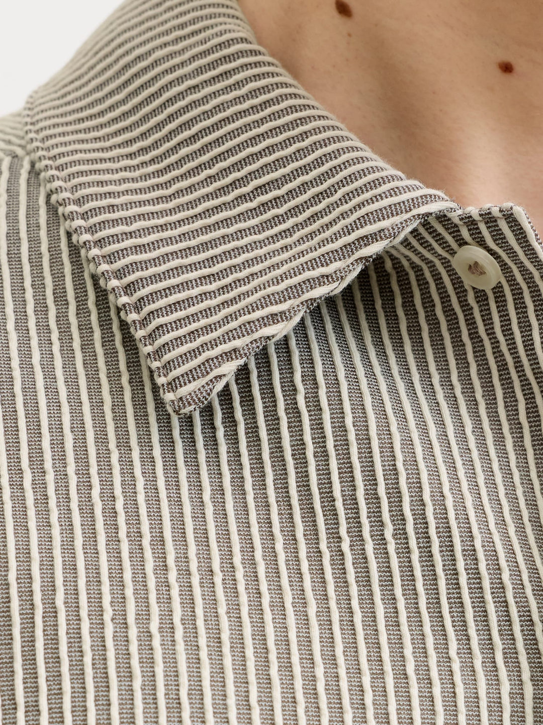 Jack & Jones overhemd ecru dessin – heren