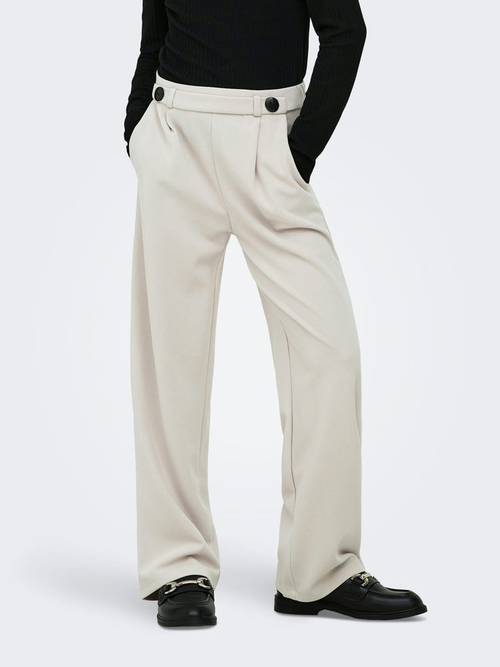 Kids Only Geggo lange broek beige – meisjes