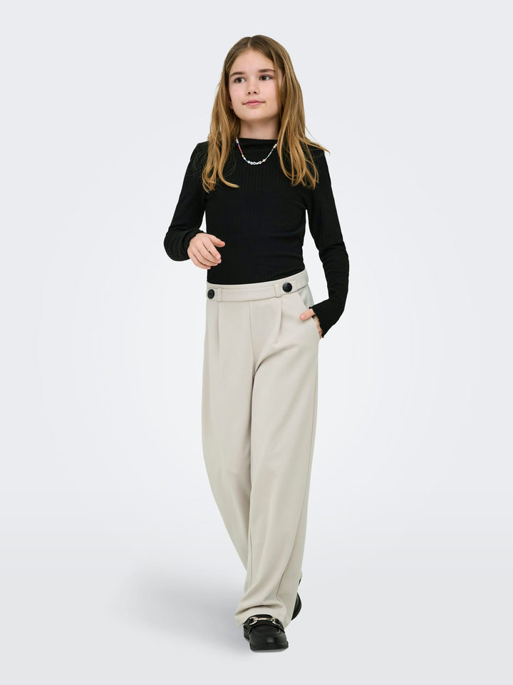 Kids Only Geggo lange broek beige – meisjes