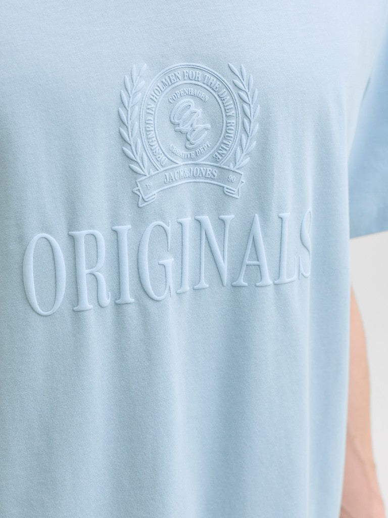 Jack & Jones 12299800 frederiksberg t-shirt lichtblauw – heren
