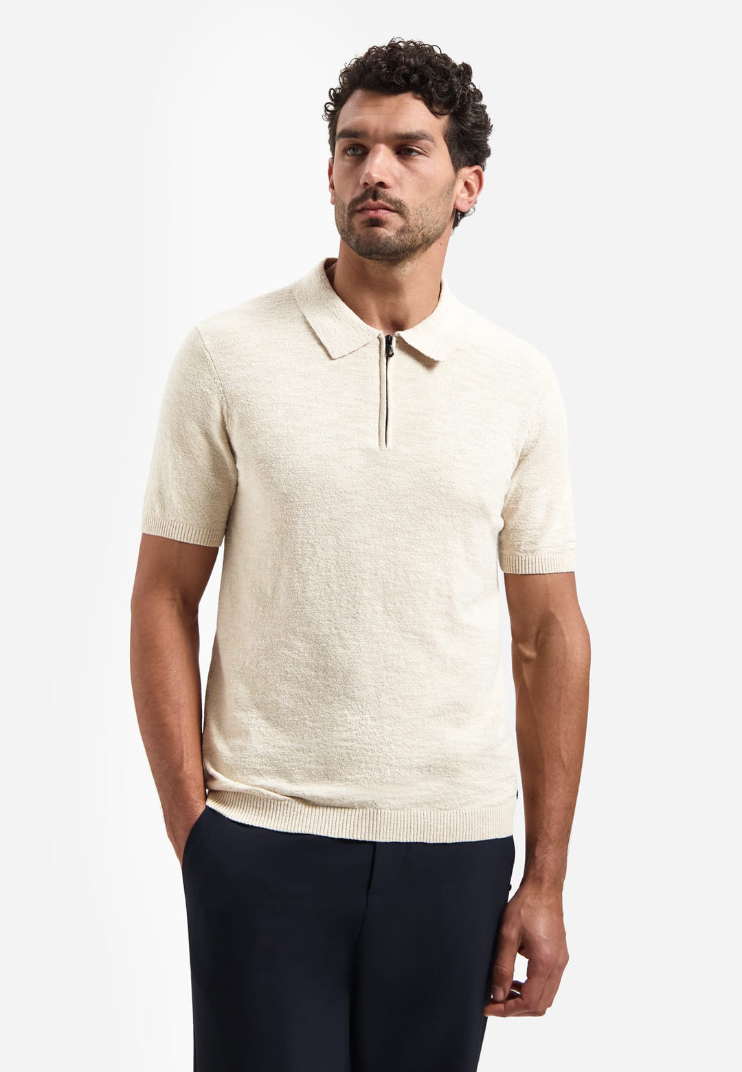 No excess polo k/m heren beige – Pullover Short Sleeve