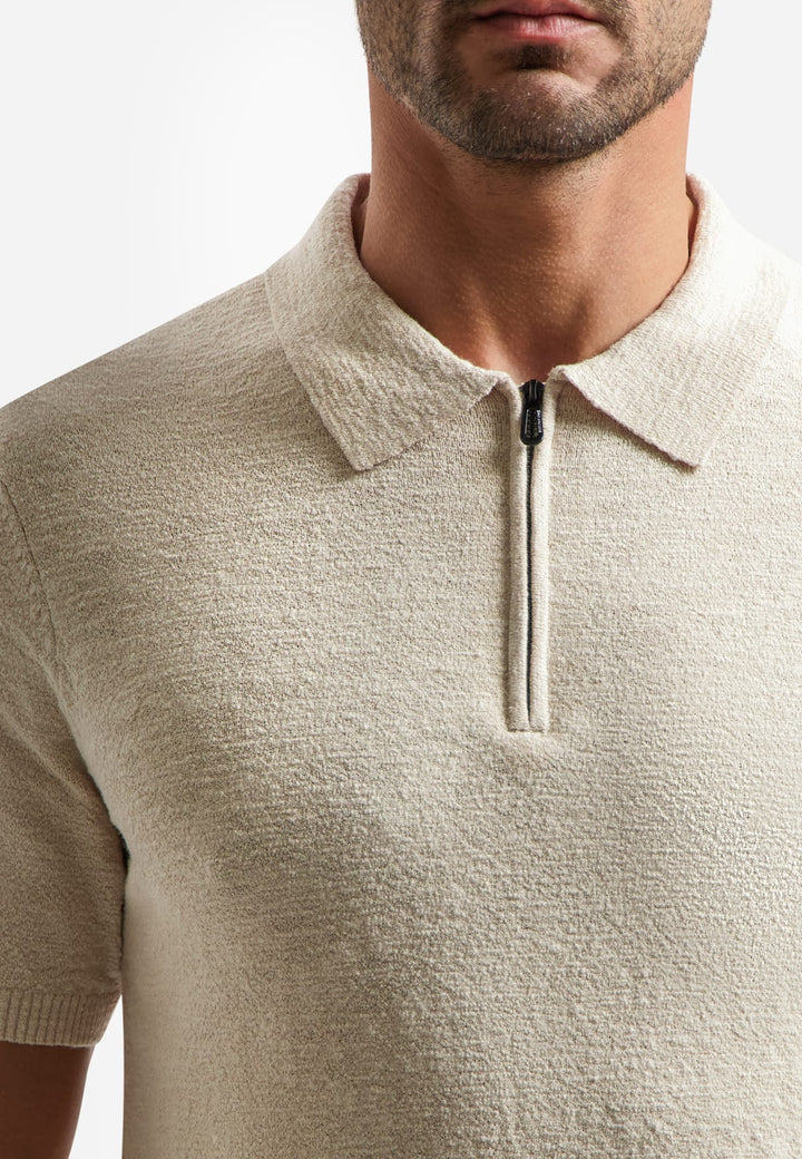 No excess polo k/m heren beige – Pullover Short Sleeve