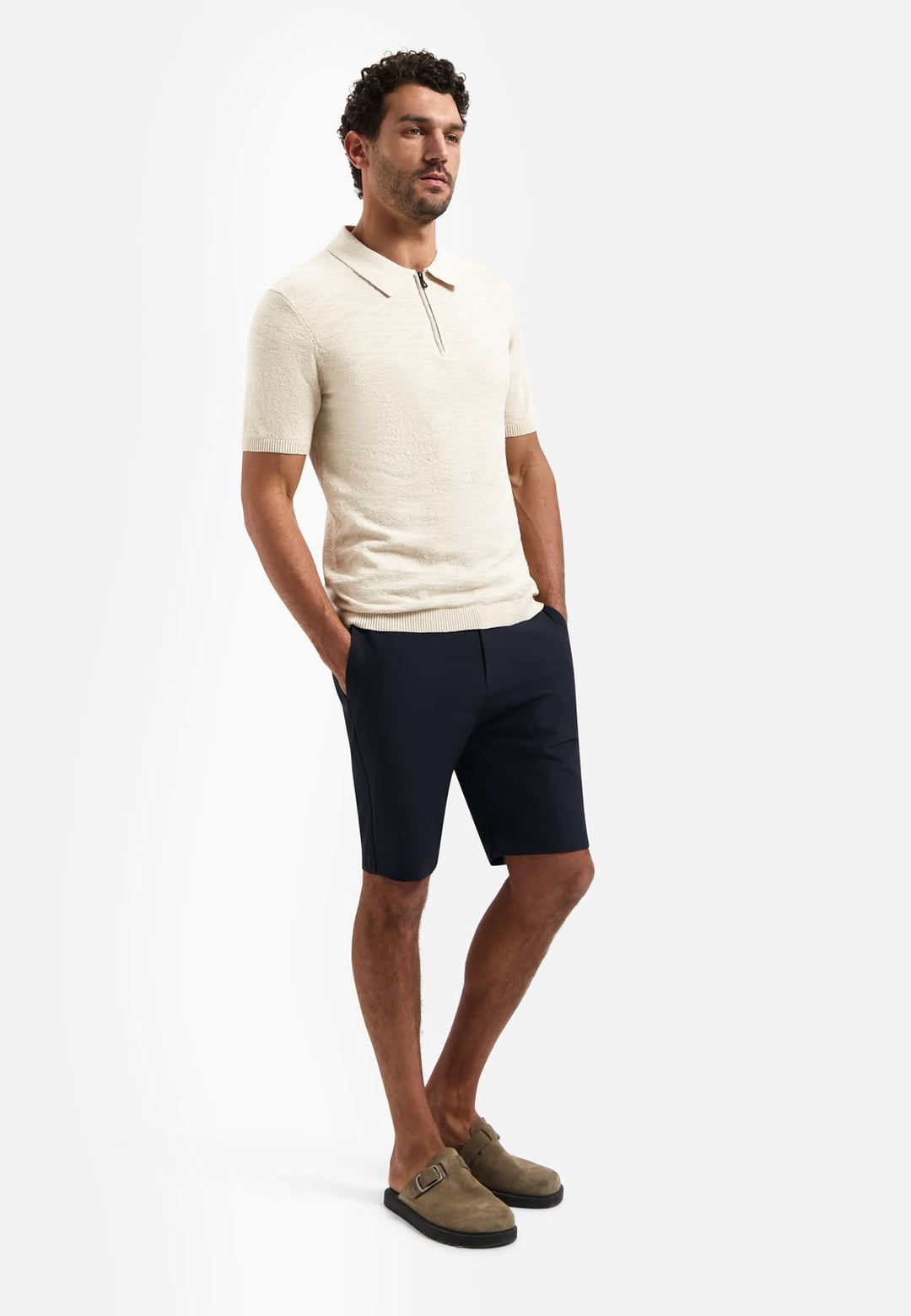 No excess polo k/m heren beige – Pullover Short Sleeve
