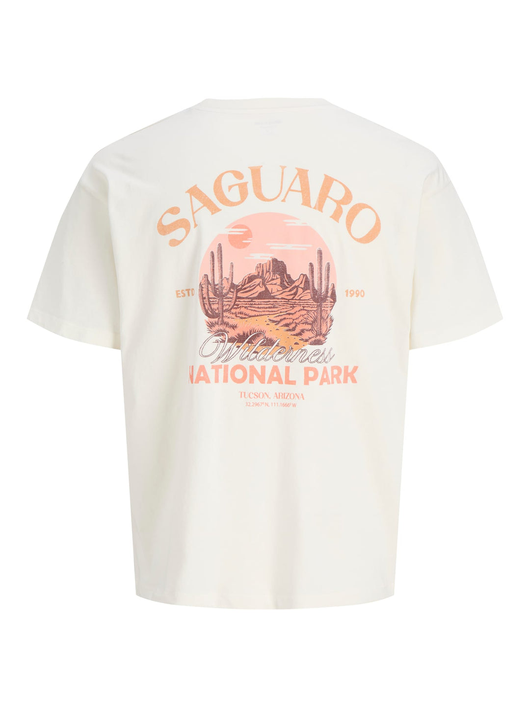Jack & Jones 12310221 Sag T-shirt ecru – heren