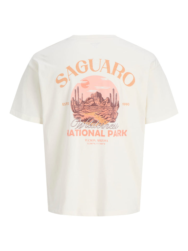 Jack & Jones 12310221 Sag T-shirt ecru – heren