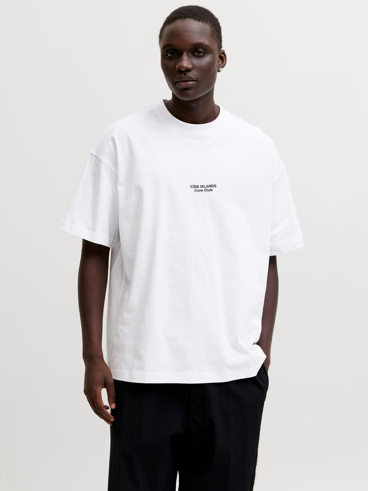 Jack & Jones 12296270 Solana t-shirt off-white – heren