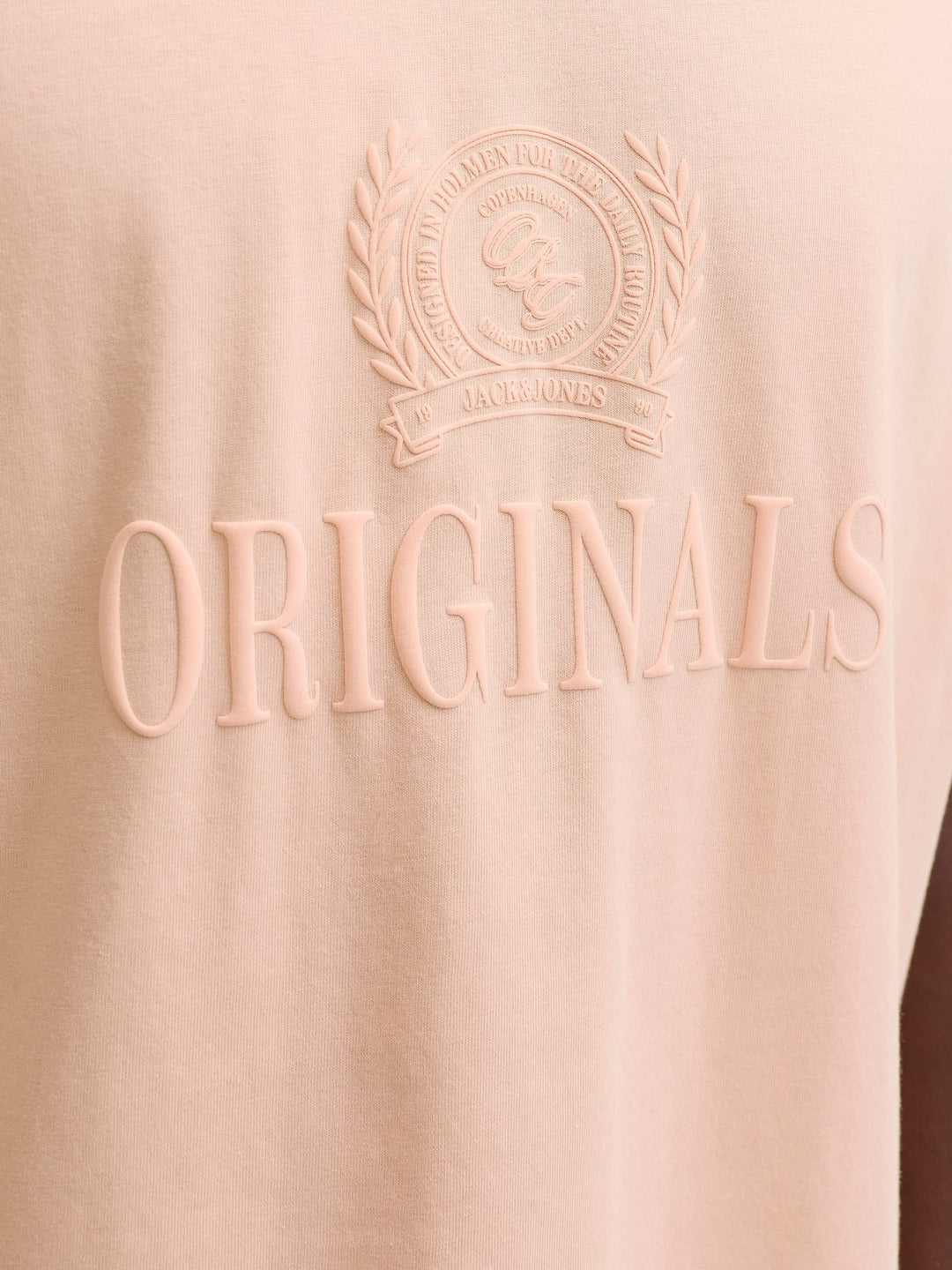 Jack & Jones T-shirt zalm/peach – heren