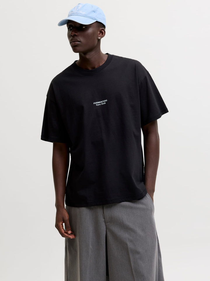 Jack & Jones 12296270 Solana T-shirt zwart – heren