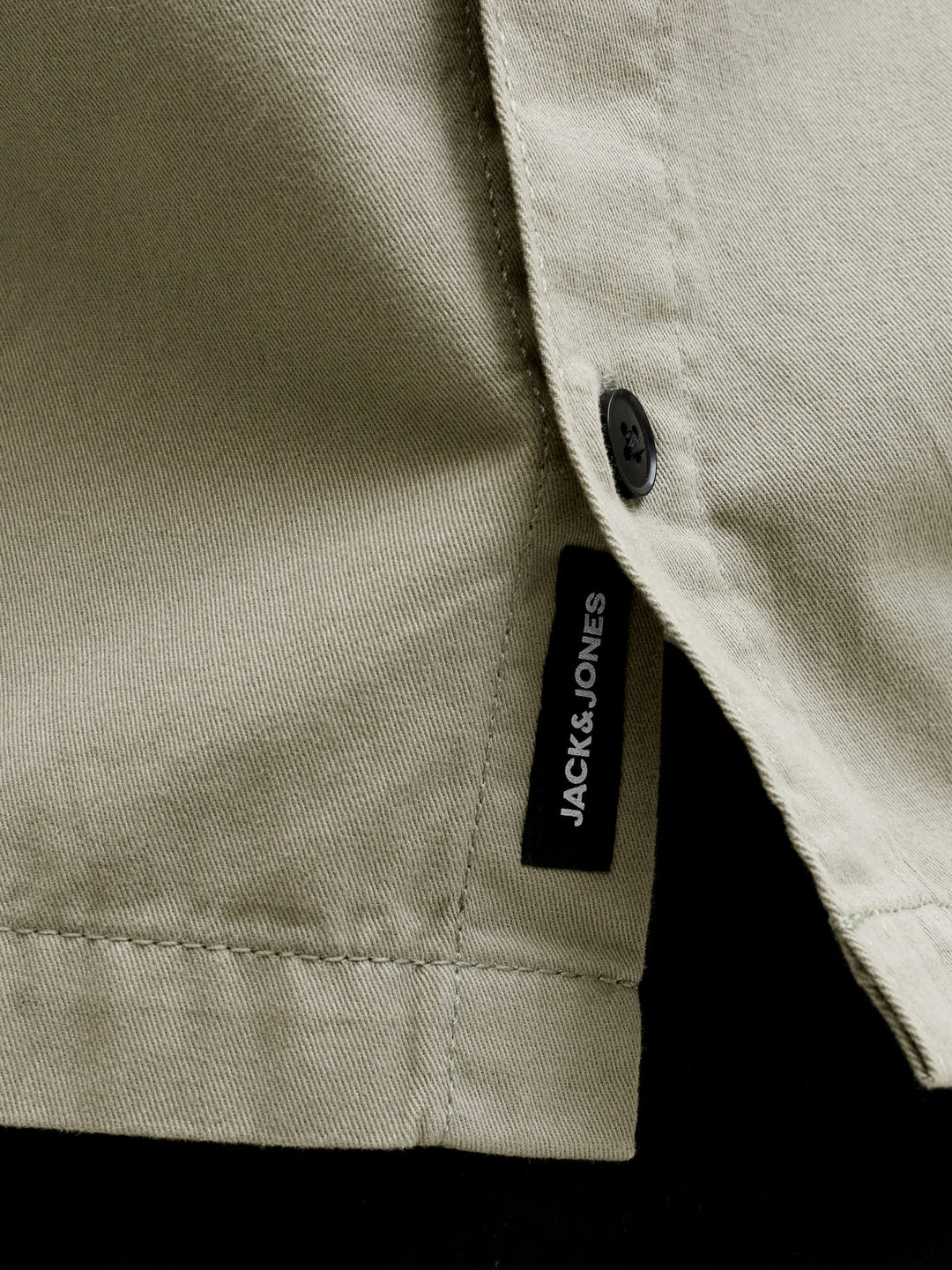 Jack & Jones JCOBEN CLASSIC FUSION SHIRT SS – heren overhemd - Olijf