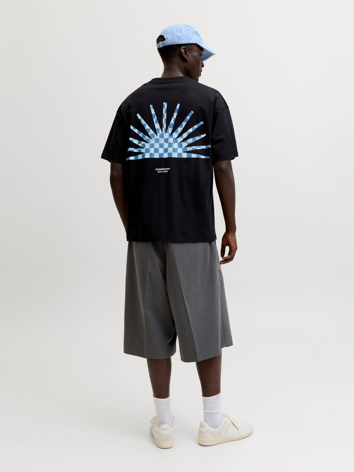 Jack & Jones 12296270 Solana T-shirt zwart – heren