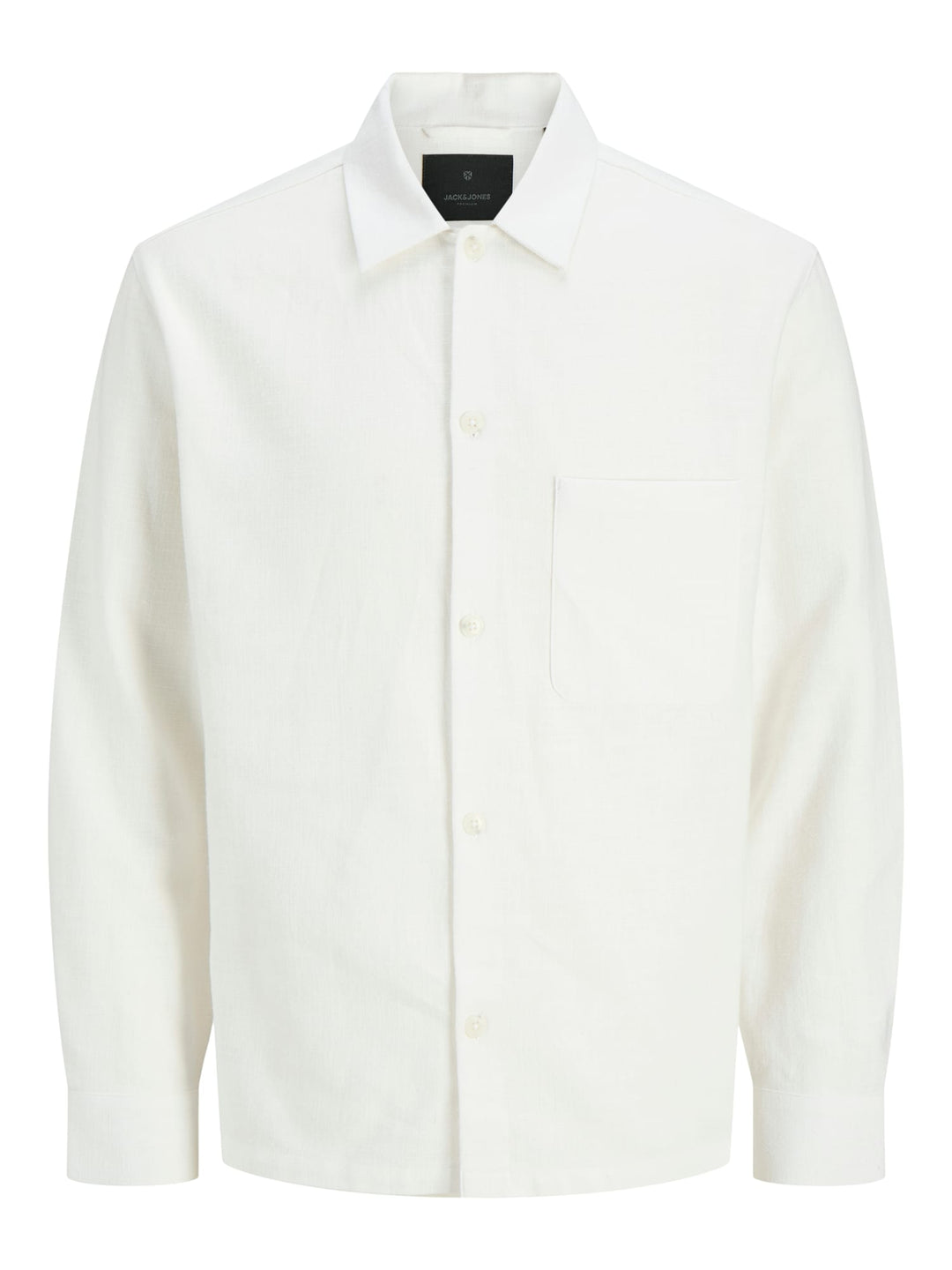Jack & Jones overhemd l/m off-white – heren