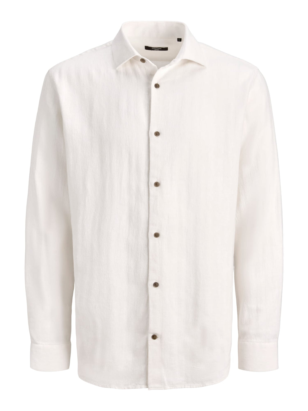 Jack &amp; Jones 12292161 Blaparker overhemd l/m off-white