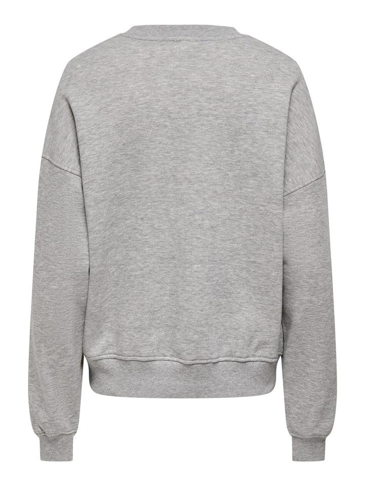 jacqueline de yong 15370526 Mesa sweater dames grijs melee