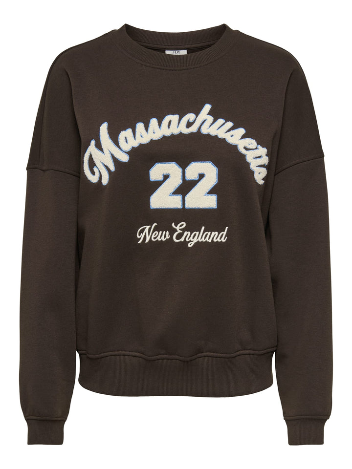 jacqueline de yong 15370526 Mesa sweater dames bruin