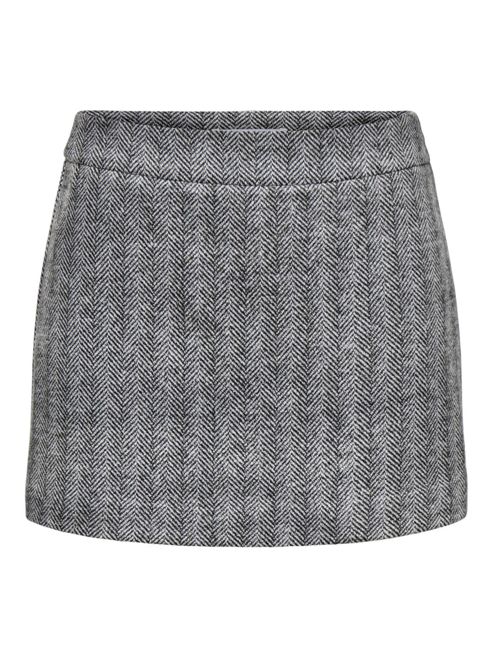 Only 15381664 Caisa skort grijs dessin