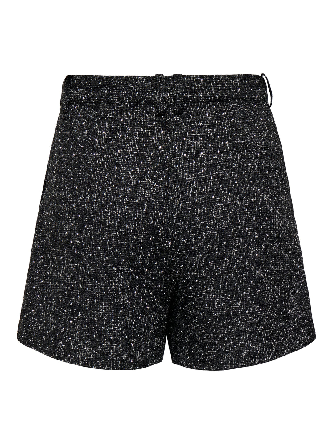 Only 15382086 Yule short zwart dessin – dames