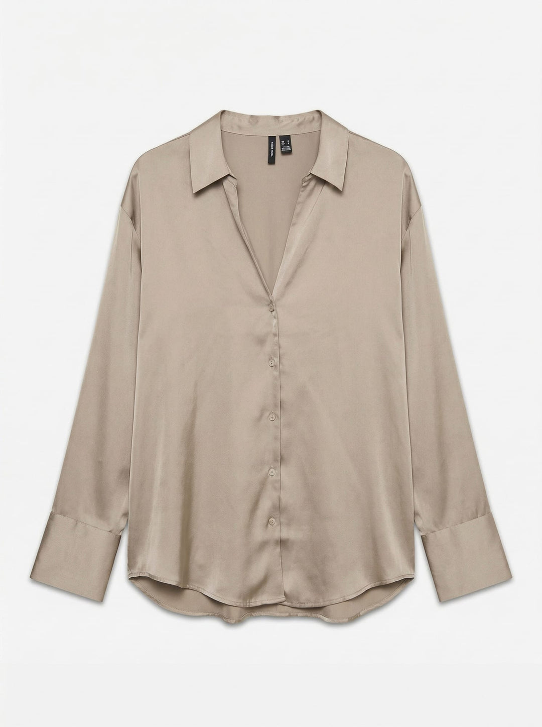 VERO MODA 10341449 Sommer blouse l/m taupe