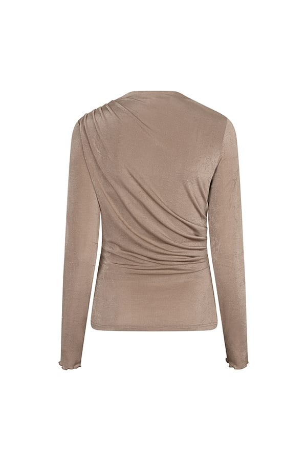 Lofty Manner RJ18 - Top Jimmi - Draped Uni taupe