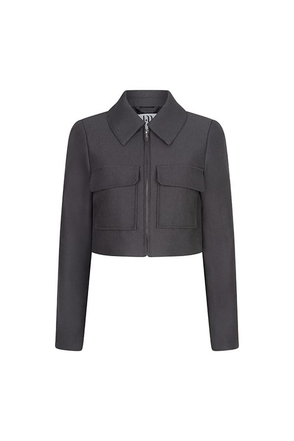 Lofty Manner RK42 - Jacket Kia antraciet – dames