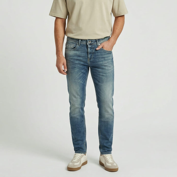 Cars men 7842881 Blast jeans skinny fit blue denim – heren - L34