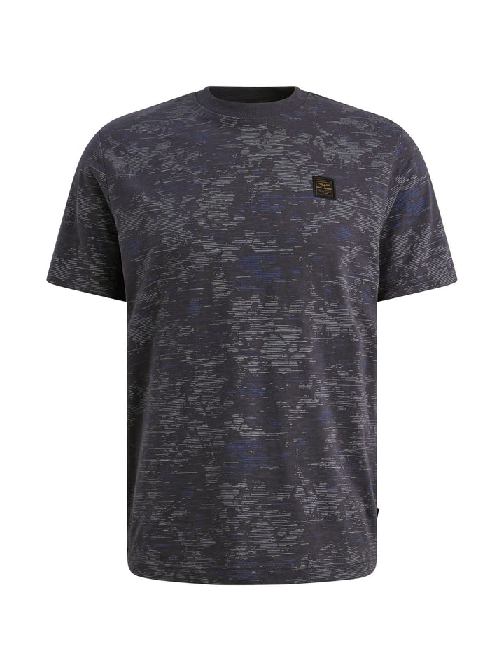 PME-Legend T-shirt blauw dessin – heren