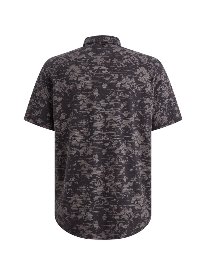 PME-Legend overhemd k/m heren blauw dessin – PSIS2603254