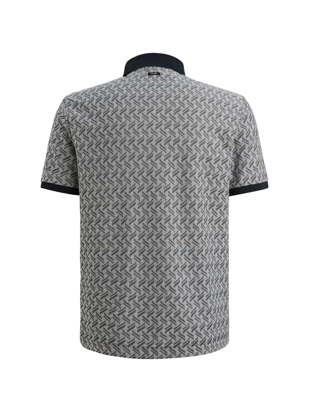 Vanguard VPSS2603824 polo k/m heren blauw dessin