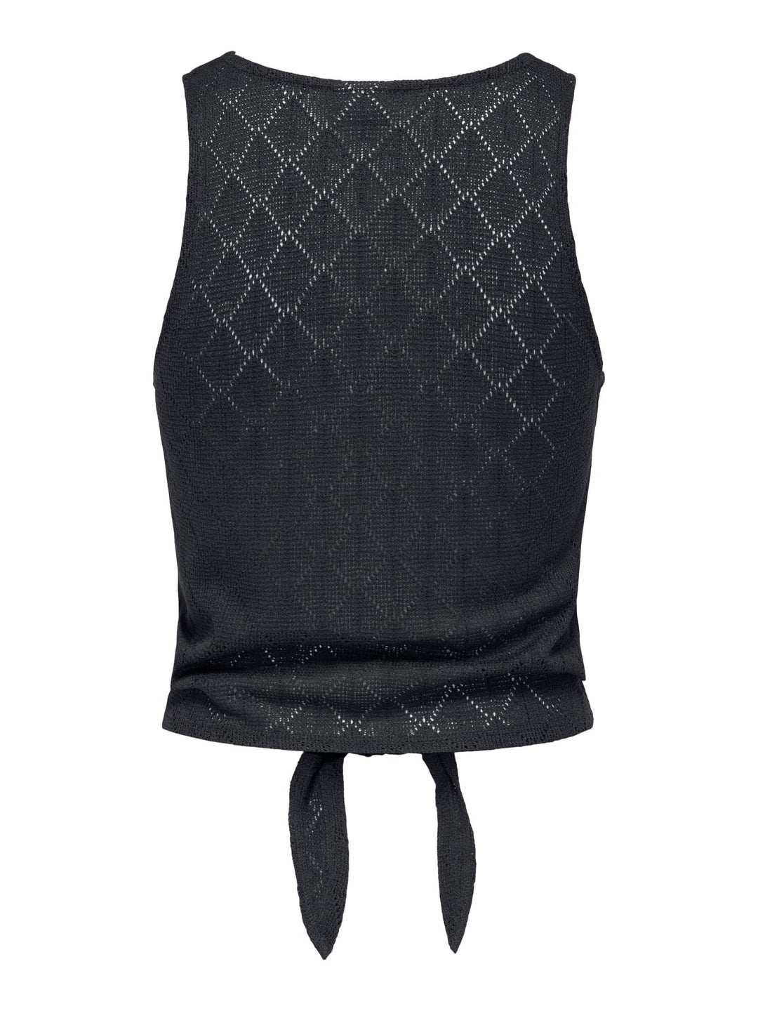 Jacqueline de Yong JDYVIOLA LIFE S/L KNOT TOP – dames - Zwart