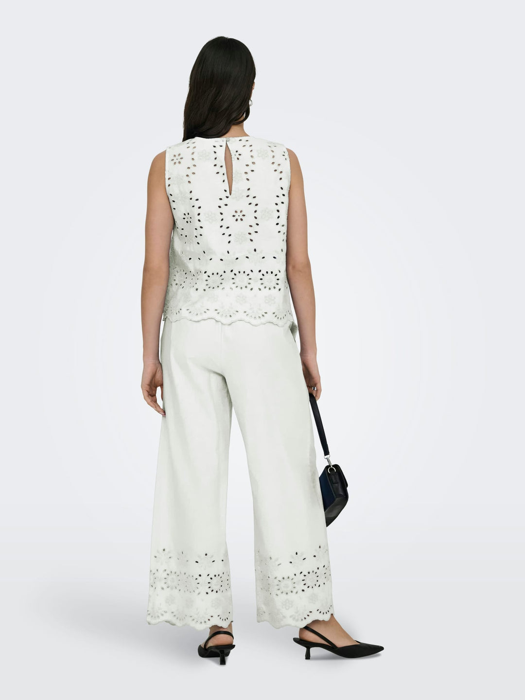 Jacqueline de Yong JDYMARINA lange broek dames – wit