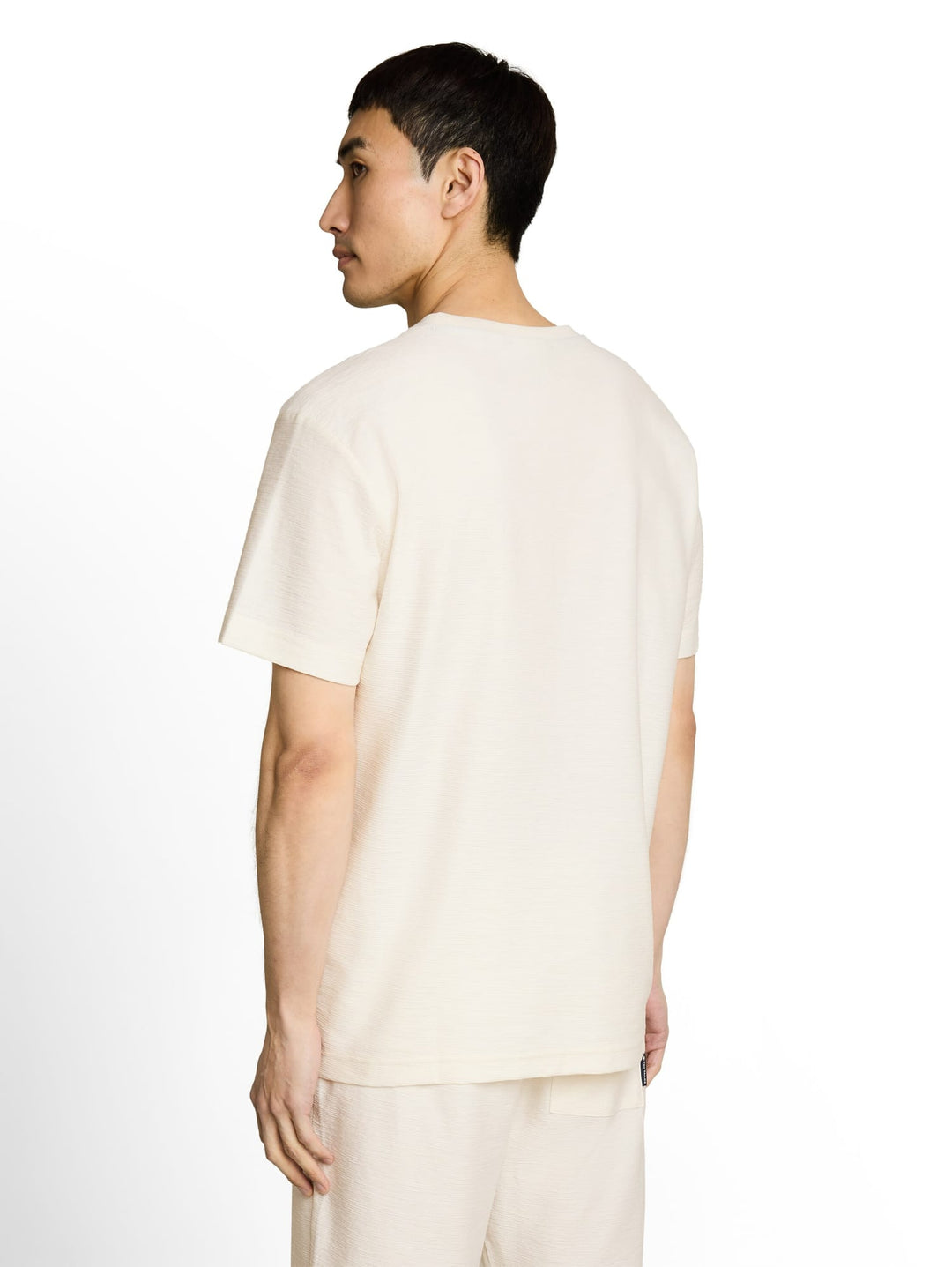 Tom Tailor 1051169 t-shirt k/m heren ecru