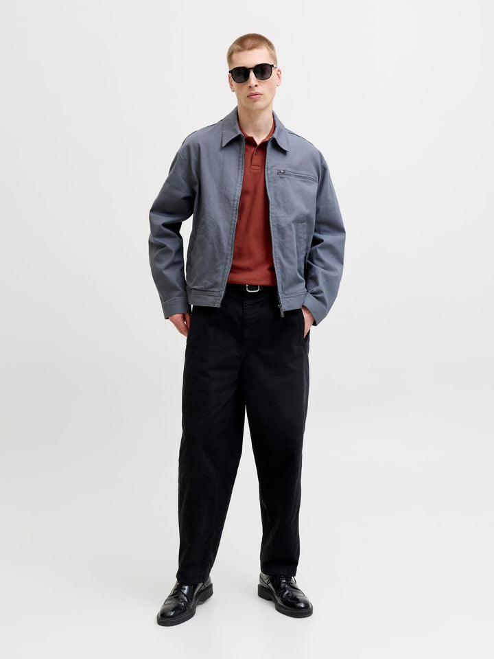 Jack &amp; Jones 12268130 Austin polo k/m steenrood – heren