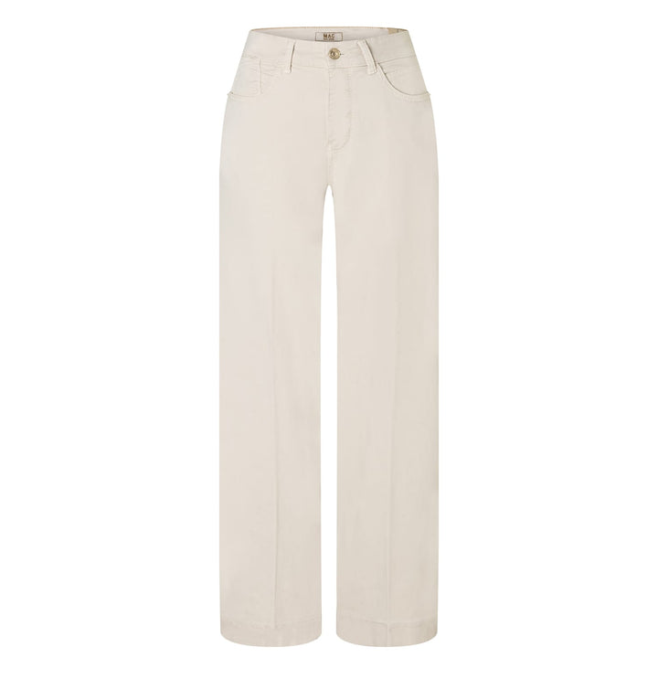 MAC women 5233 Rich palazzo ecru – dames jeans loose fit - L32