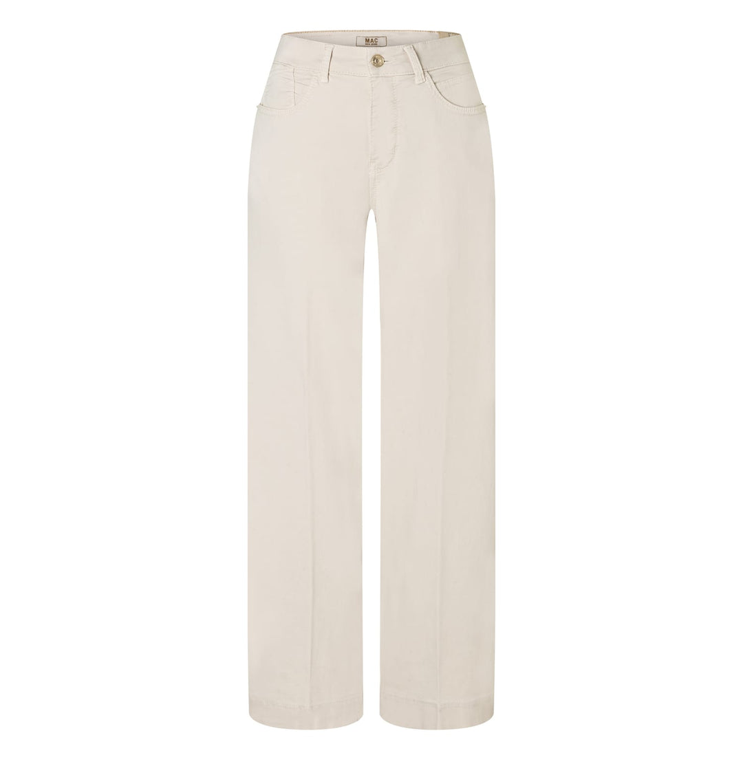 MAC women 5233 Rich palazzo ecru – dames jeans loose fit - L32