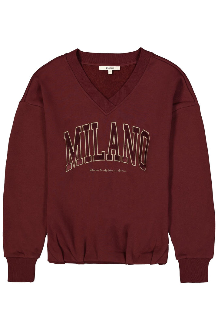 Garcia woman V260260 sweater dames bordeaux