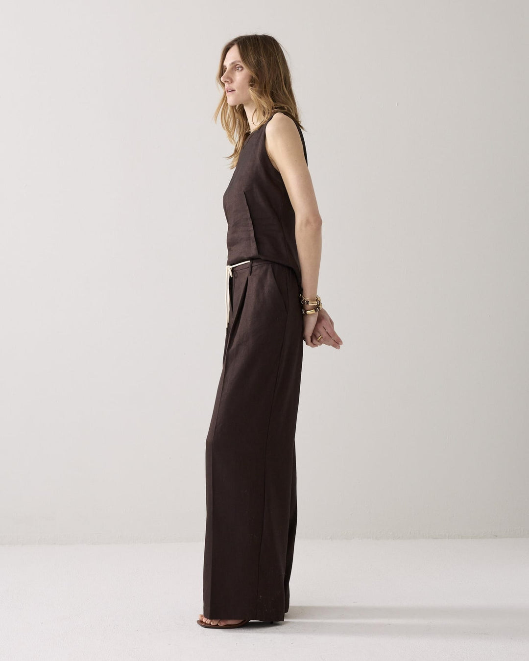 Summum lange broek bruin – dames