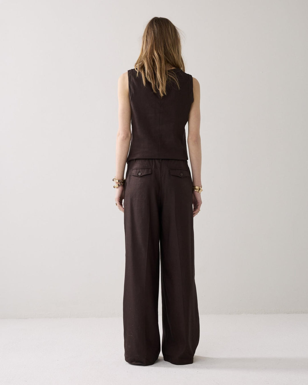 Summum lange broek bruin – dames