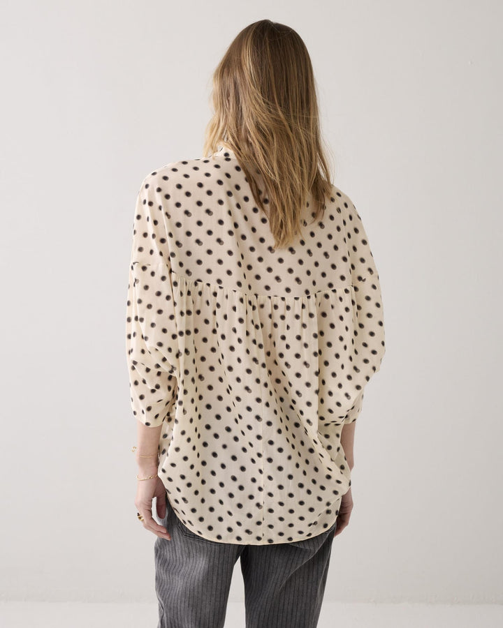 Summum blouse k/m dames ecru dessin – 2S3434-12390