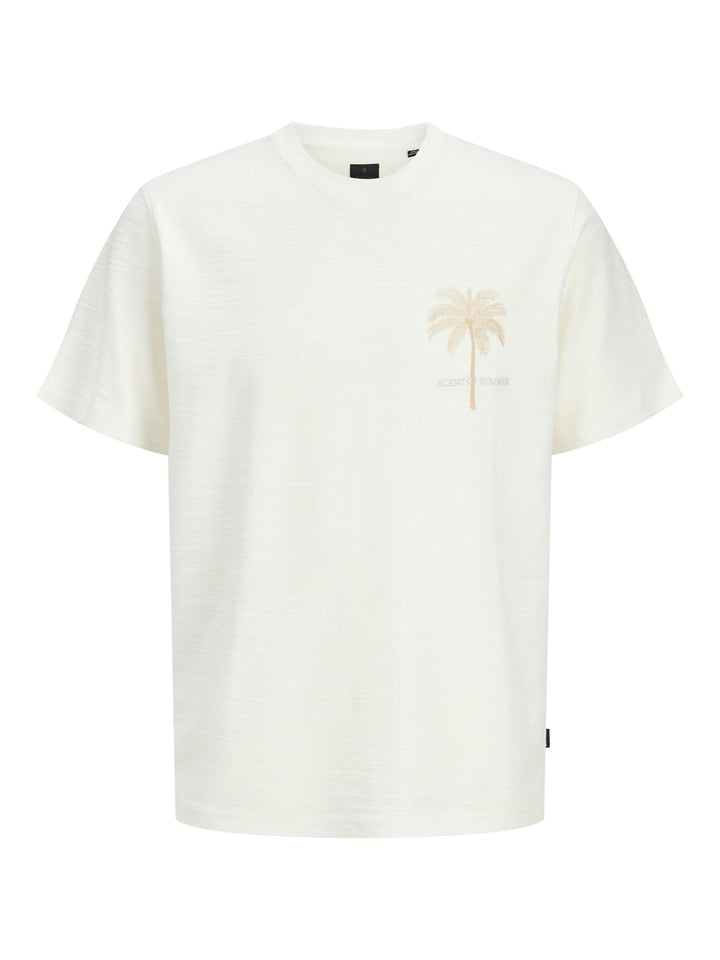 Jack & Jones Blaemett T-shirt off-white – heren