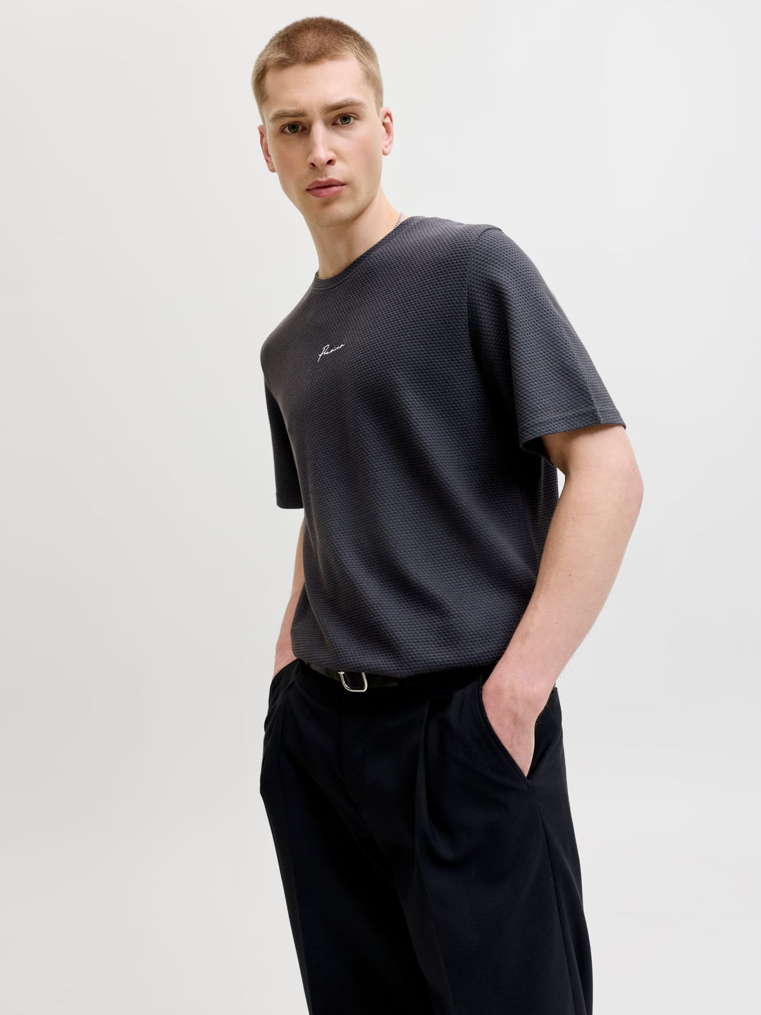 Jack & Jones Blafranco T-shirt navy – heren