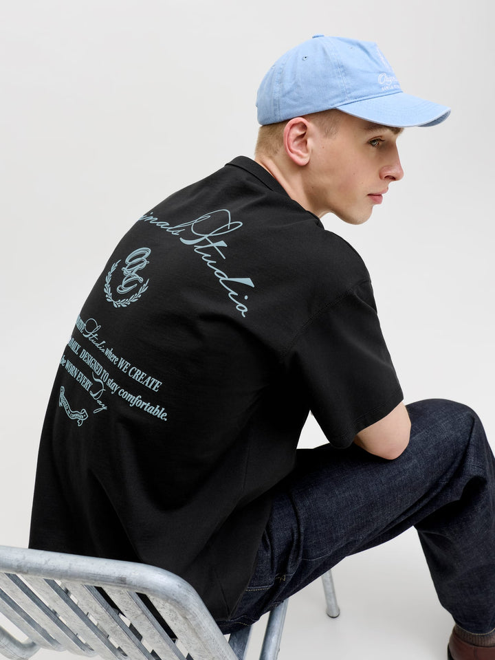 Jack & Jones T-shirt zwart – heren