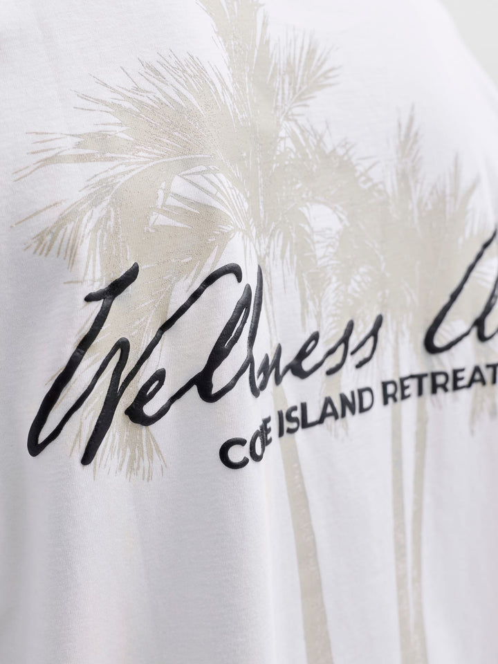 Jack & Jones t-shirt k/m heren off-white – 12295544 eterna