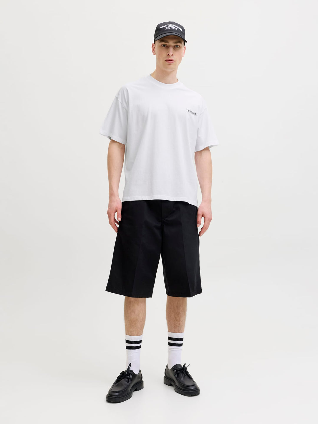 Jack & Jones t-shirt k/m heren off-white – 12295544 eterna